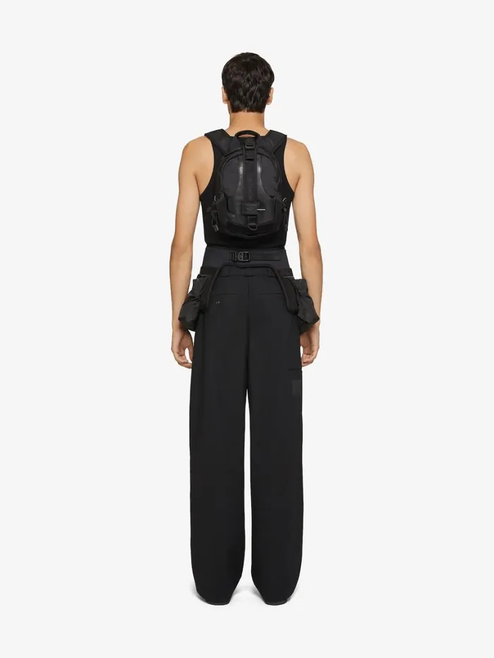 Givenchy Extra Slim Fit Tank Top In Cotton Black Men TShirts