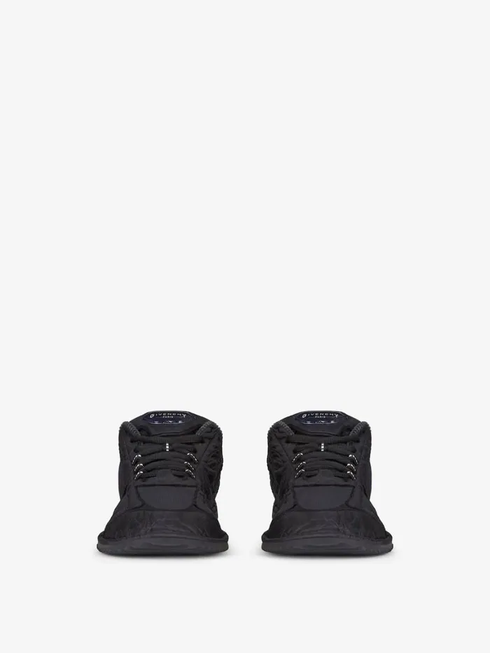 Givenchy Flat Sneakers In Synthetic Fiber Black Men Sneakers Givenchy Flat Sneakers In Synthetic Fiber Black Men Sneakers