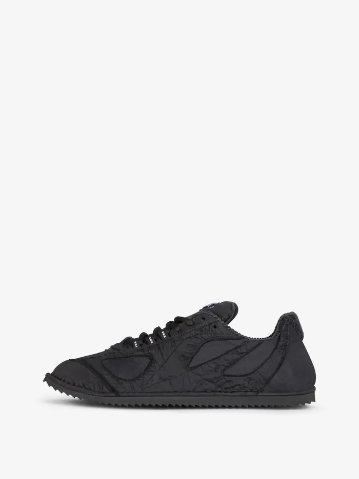 Givenchy Flat Sneakers In Synthetic Fiber Black Men Sneakers Givenchy Flat Sneakers In Synthetic Fiber Black Men Sneakers