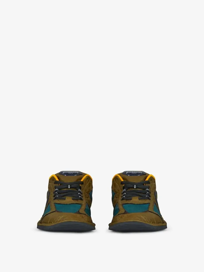 Givenchy Flat Sneakers In Synthetic Fiber Green Men Sneakers Givenchy Flat Sneakers In Synthetic Fiber Green Men Sneakers