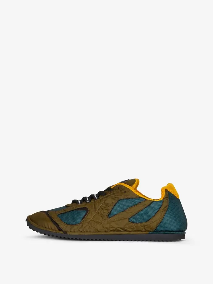 Givenchy Flat Sneakers In Synthetic Fiber Green Men Sneakers Givenchy Flat Sneakers In Synthetic Fiber Green Men Sneakers