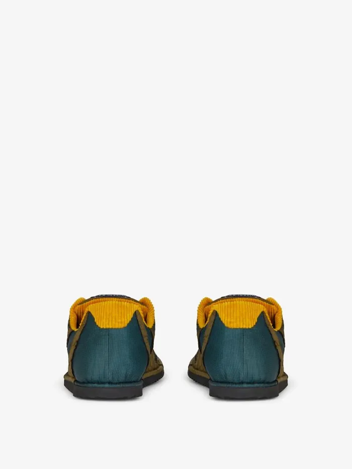 Givenchy Flat Sneakers In Synthetic Fiber Green Men Sneakers Givenchy Flat Sneakers In Synthetic Fiber Green Men Sneakers