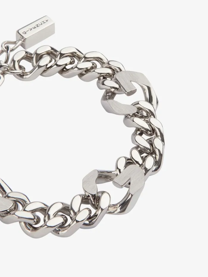 Givenchy G Chain Bracelet In Metal Silvery Men Jewelry Givenchy G Chain Bracelet In Metal Silvery Men Jewelry