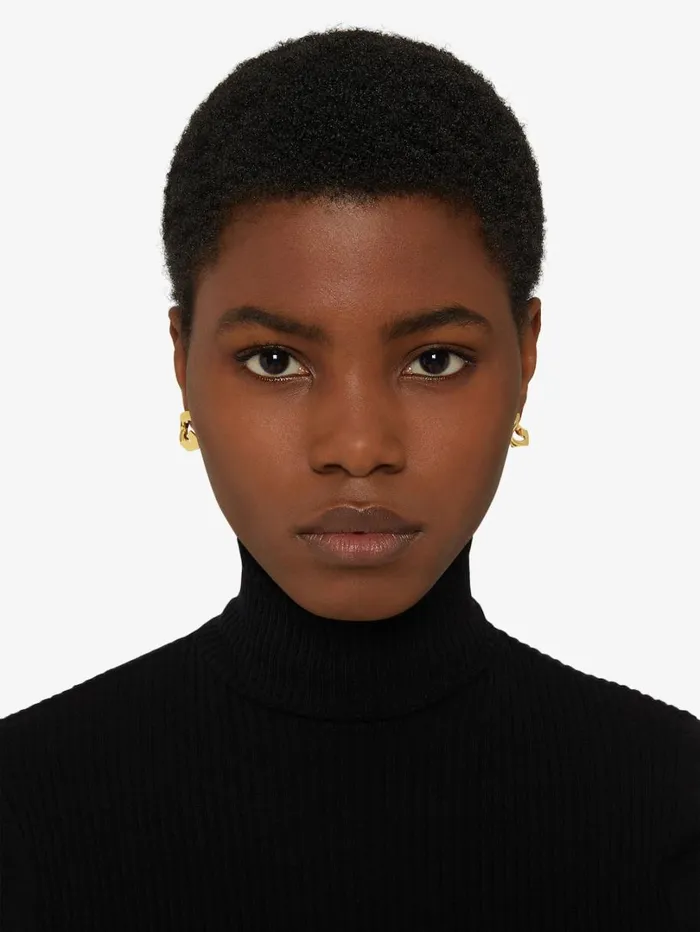 Givenchy G Chain Earrings In Metal Golden Yellow WomenMen Jewelry Givenchy G Chain Earrings In Metal Golden Yellow WomenMen Jewelry