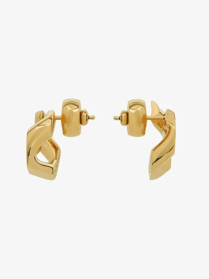 Givenchy G Chain Earrings In Metal Golden Yellow WomenMen Jewelry Givenchy G Chain Earrings In Metal Golden Yellow WomenMen Jewelry