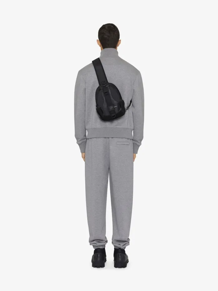 Givenchy GTrail Bag In Nylon And Leather Black Men Crossbody Bags Givenchy GTrail Bag In Nylon And Leather Black Men Crossbody Bags