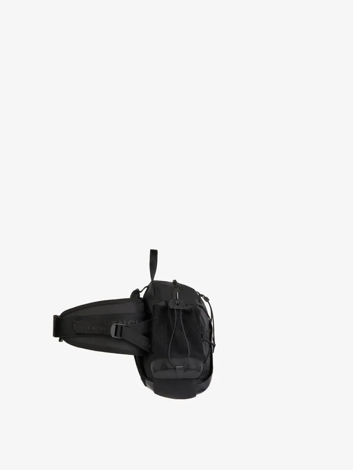 Givenchy GTrail Bumbag In Nylon And Leather Black Men Crossbody Bags Givenchy GTrail Bumbag In Nylon And Leather Black Men Crossbody Bags