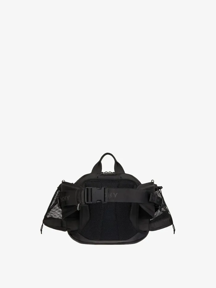 Givenchy GTrail Bumbag In Nylon And Leather Black Men Crossbody Bags Givenchy GTrail Bumbag In Nylon And Leather Black Men Crossbody Bags
