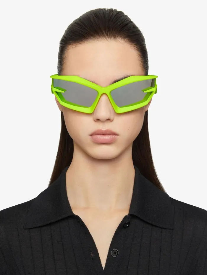 Givenchy Giv Cut Unisex Injected Sunglasses Fluo Yellow WomenMen Sunglasses Givenchy Giv Cut Unisex Injected Sunglasses Fluo Yellow WomenMen Sunglasses