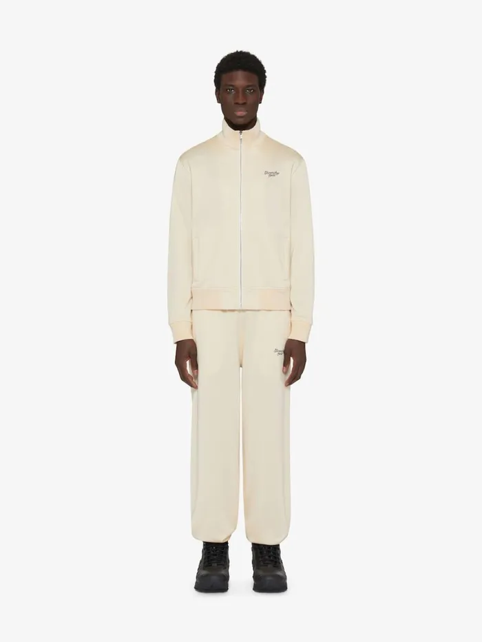 Givenchy GIVENCHY 1952 Jogger Pants In Fleece Ivory Men TShirts