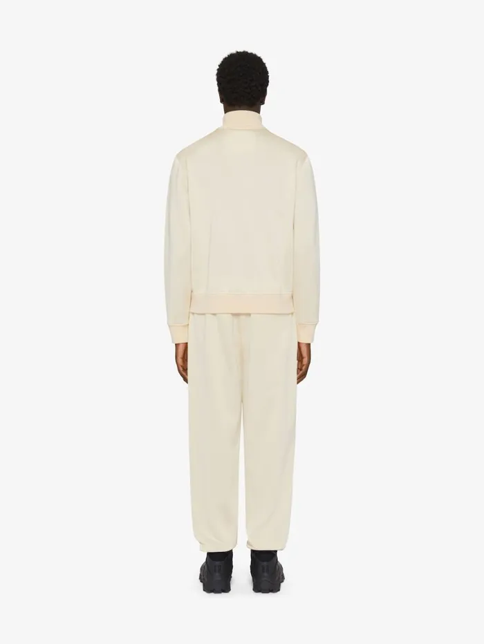 Givenchy GIVENCHY 1952 Jogger Pants In Fleece Ivory Men TShirts