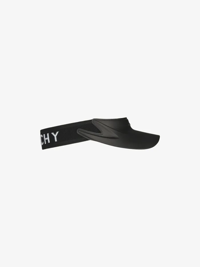 Givenchy GIVENCHY Visor In Gum Black Men Beanies and Caps Givenchy GIVENCHY Visor In Gum Black Men Beanies and Caps