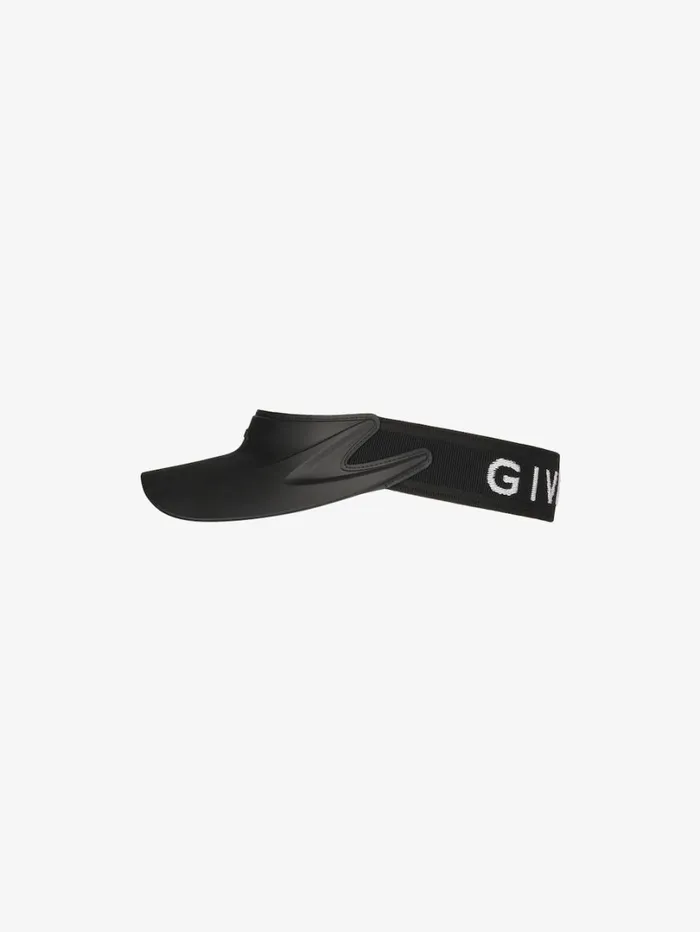 Givenchy GIVENCHY Visor In Gum Black Men Beanies and Caps Givenchy GIVENCHY Visor In Gum Black Men Beanies and Caps