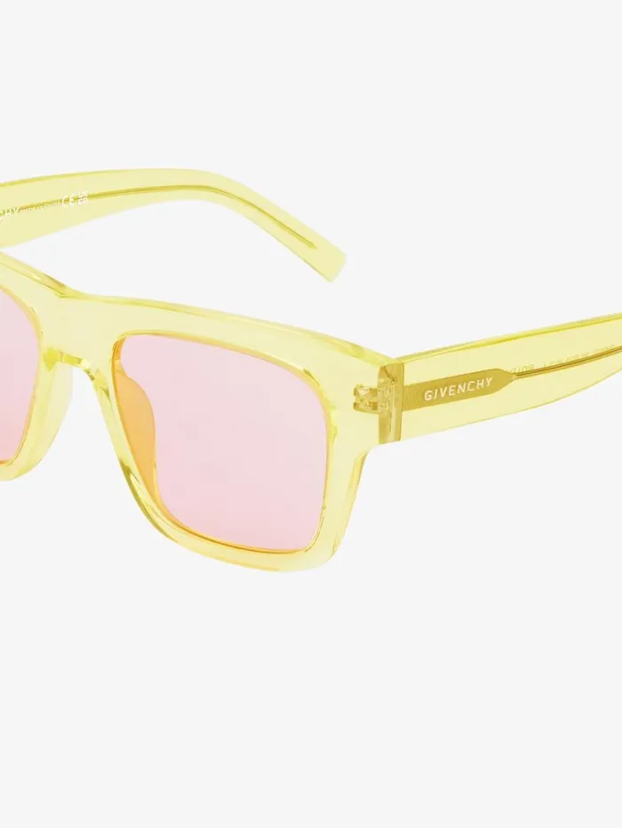 Givenchy GV Day Unisex Sunglasses In Acetate Yellow WomenMen Sunglasses Givenchy GV Day Unisex Sunglasses In Acetate Yellow WomenMen Sunglasses