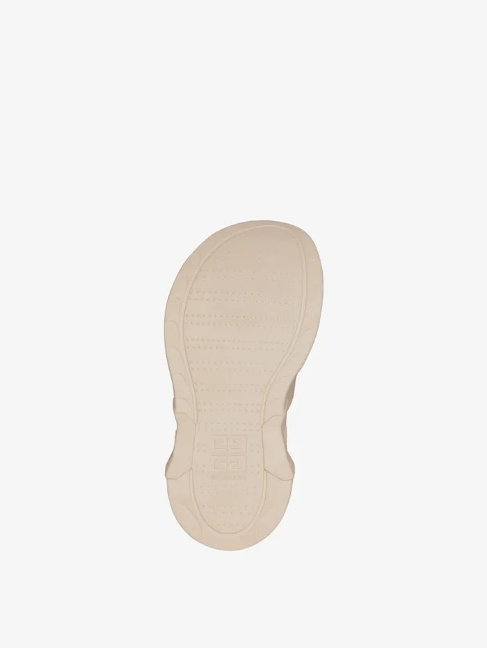 Givenchy Marshmallow Wedge Sandals In Rubber Skin Rose Women Slides and Sandals Givenchy Marshmallow Wedge Sandals In Rubber Skin Rose Women Slides and Sandals