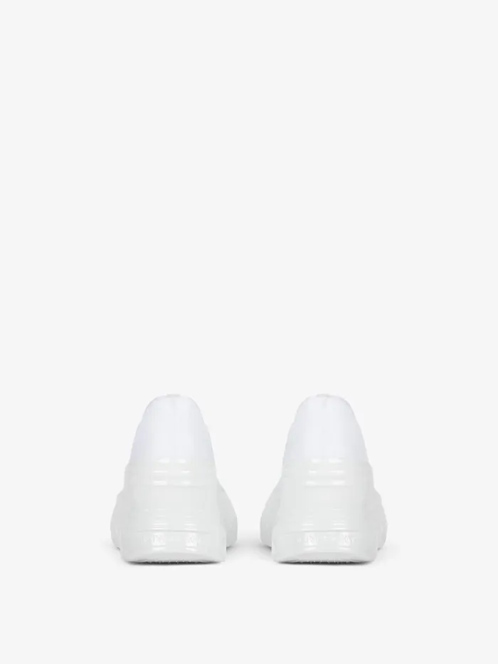 Givenchy Marshmallow Wedge Sneakers In Rubber And Knit White Women Sneakers Givenchy Marshmallow Wedge Sneakers In Rubber And Knit White Women Sneakers