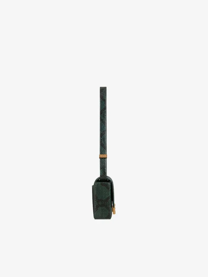 Givenchy Medium 4G Bag In Python Dark Green Women Crossbody Bags Givenchy Medium 4G Bag In Python Dark Green Women Crossbody Bags