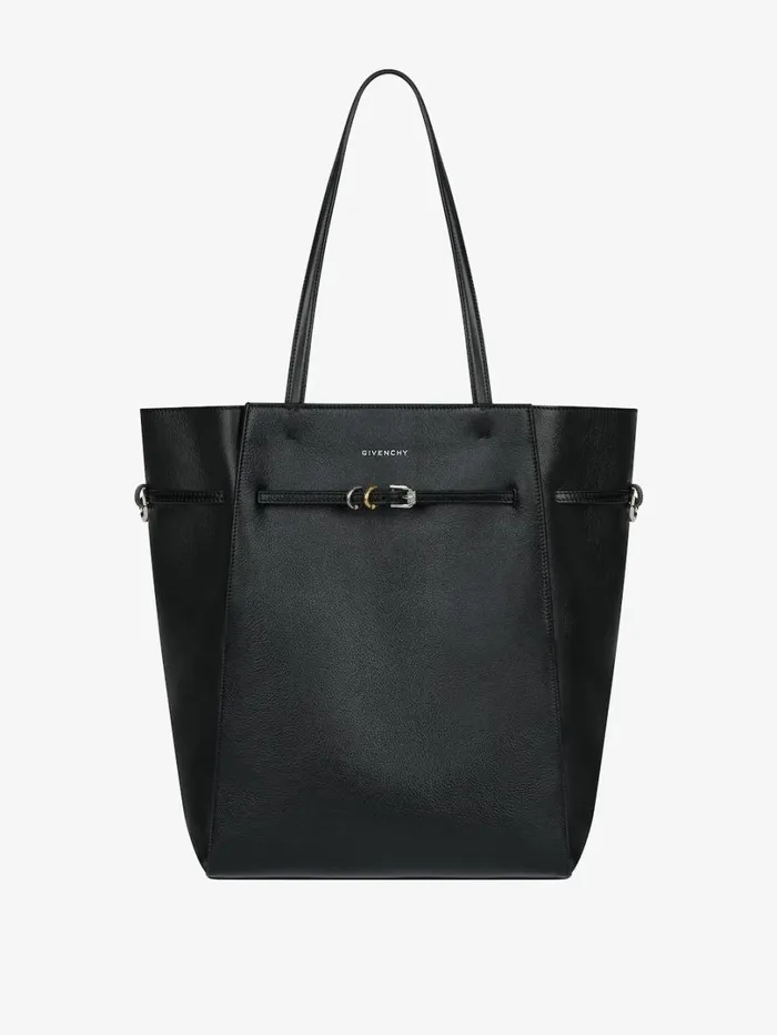 Givenchy Medium Voyou Tote Bag In Leather Black Women Shoulder Bags