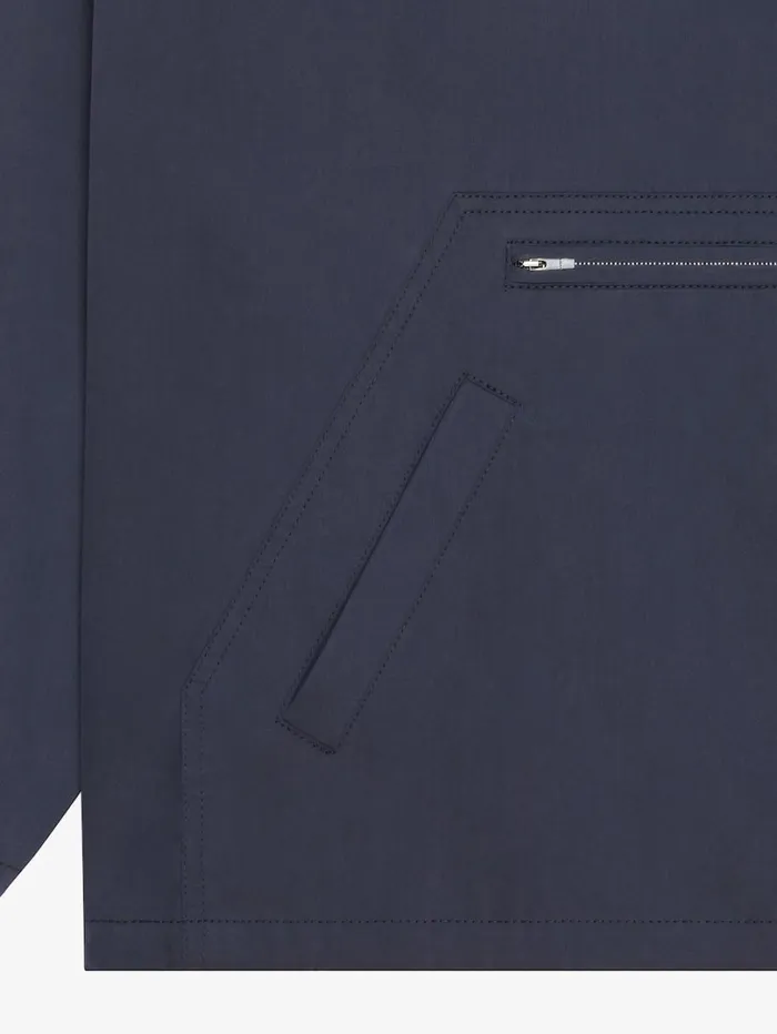 Givenchy Parka In Ozone Washed Cotton Medium Blue Men Outerwear and Blousons