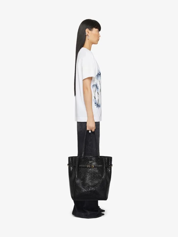 Givenchy Printed Tshirt In Cotton White Women TShirts