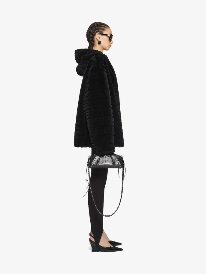 Givenchy Raven Slingbacks In Leather And Ayers Black Women Heels Givenchy Raven Slingbacks In Leather And Ayers Black Women Heels