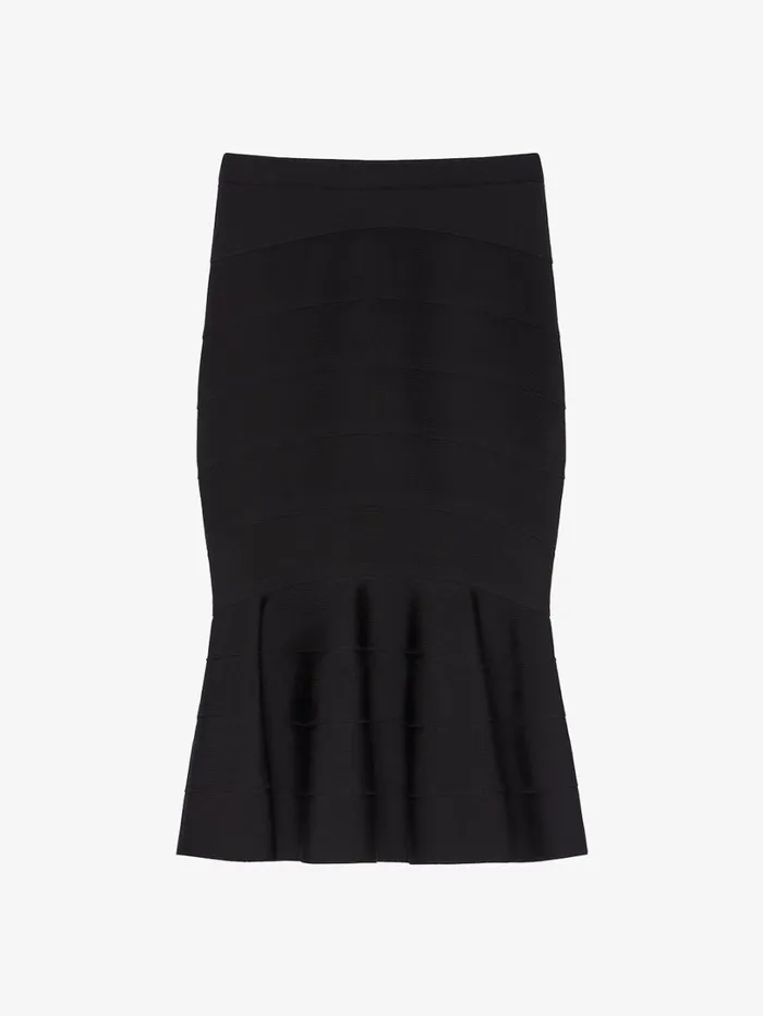 Givenchy Skirt In Knit Black Women Skirts