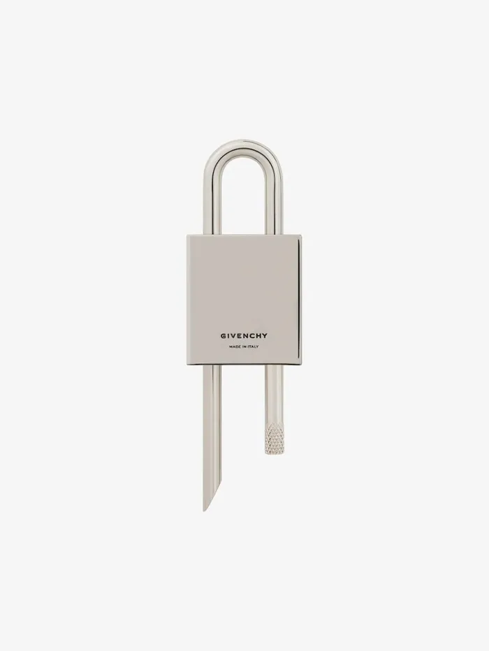 Givenchy Small 4G Padlock In Metal With Crystals Silvery Grey WomenMen Belts Givenchy Small 4G Padlock In Metal With Crystals Silvery Grey WomenMen Belts