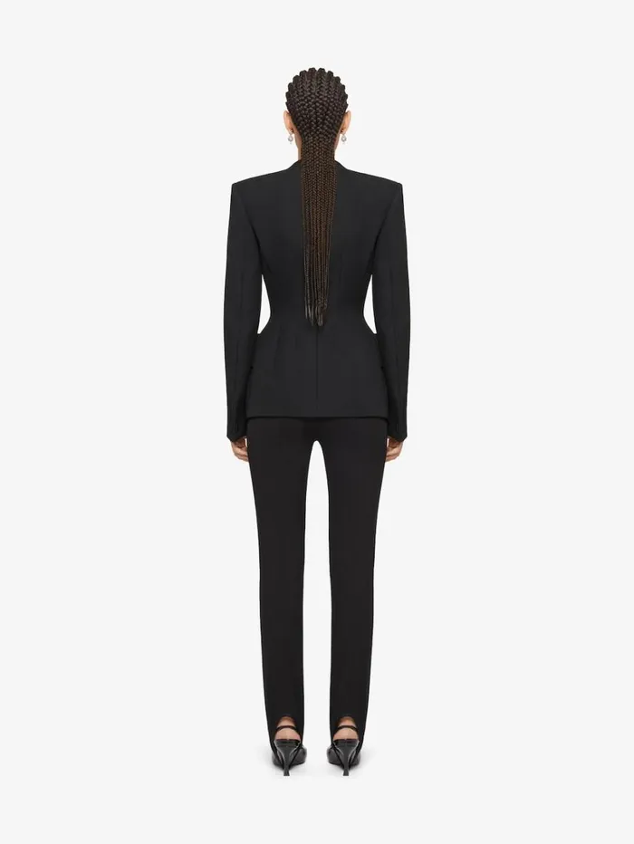 Givenchy Stirrup Pants In Twill Black Women Pants and Shorts
