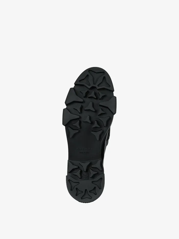 Givenchy Terra Loafer In Brushed Leather Black Men Boots and Loafers Givenchy Terra Loafer In Brushed Leather Black Men Boots and Loafers