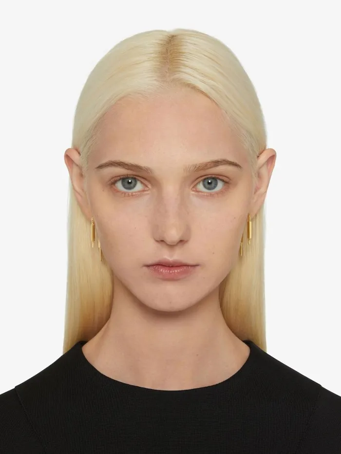 Givenchy U Lock Earrings In Metal Golden Yellow WomenMen Jewelry Givenchy U Lock Earrings In Metal Golden Yellow WomenMen Jewelry