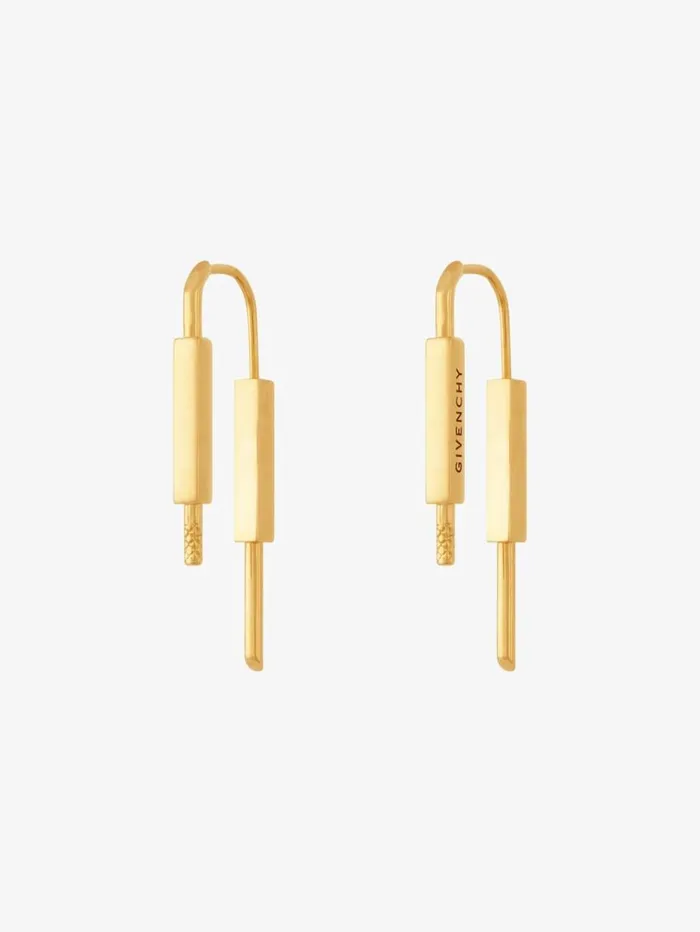 Givenchy U Lock Earrings In Metal Golden Yellow WomenMen Jewelry Givenchy U Lock Earrings In Metal Golden Yellow WomenMen Jewelry