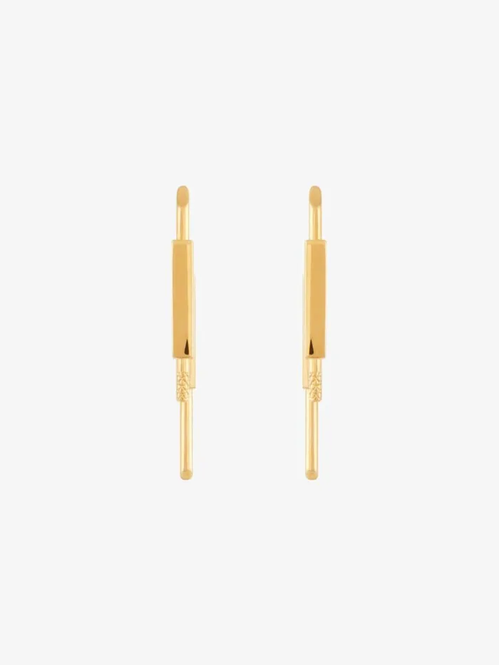 Givenchy U Lock Earrings In Metal Golden Yellow WomenMen Jewelry Givenchy U Lock Earrings In Metal Golden Yellow WomenMen Jewelry
