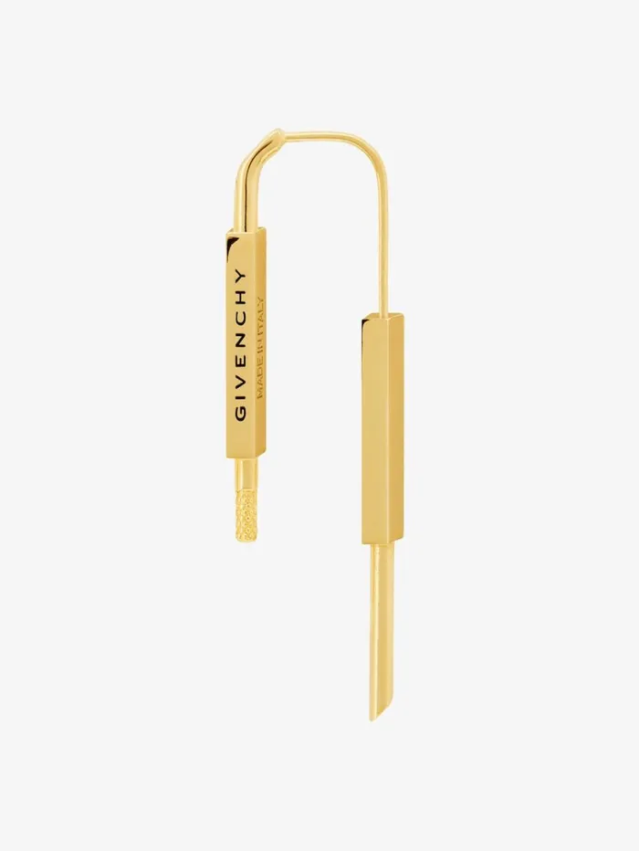 Givenchy U Lock Earrings In Metal Golden Yellow WomenMen Jewelry Givenchy U Lock Earrings In Metal Golden Yellow WomenMen Jewelry