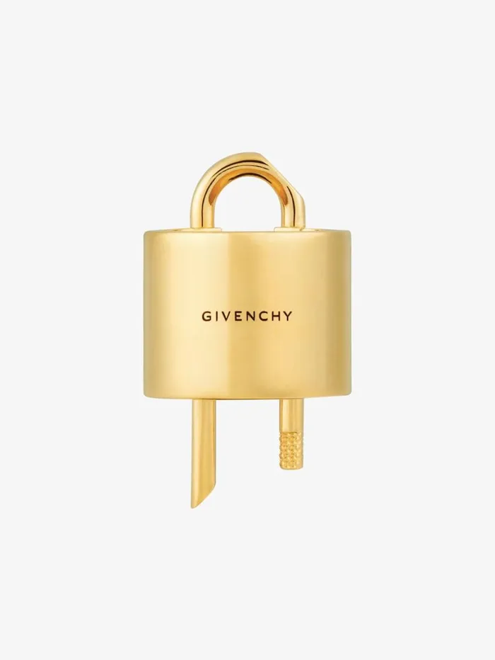Givenchy U Lock Ring In Metal Golden Yellow WomenMen Jewelry Givenchy U Lock Ring In Metal Golden Yellow WomenMen Jewelry