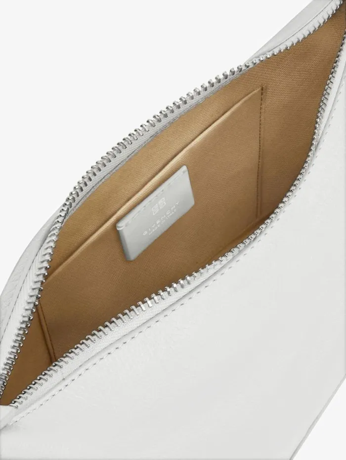 Givenchy Voyou Crossbody Bag In Leather Ivory Women Crossbody Bags Givenchy Voyou Crossbody Bag In Leather Ivory Women Crossbody Bags