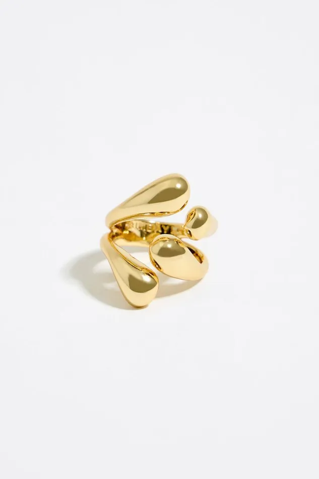 Gold Flower Ring Gold Women Bimba Y Lola Jewelry Gold Flower Ring Gold Women Bimba Y Lola Jewelry