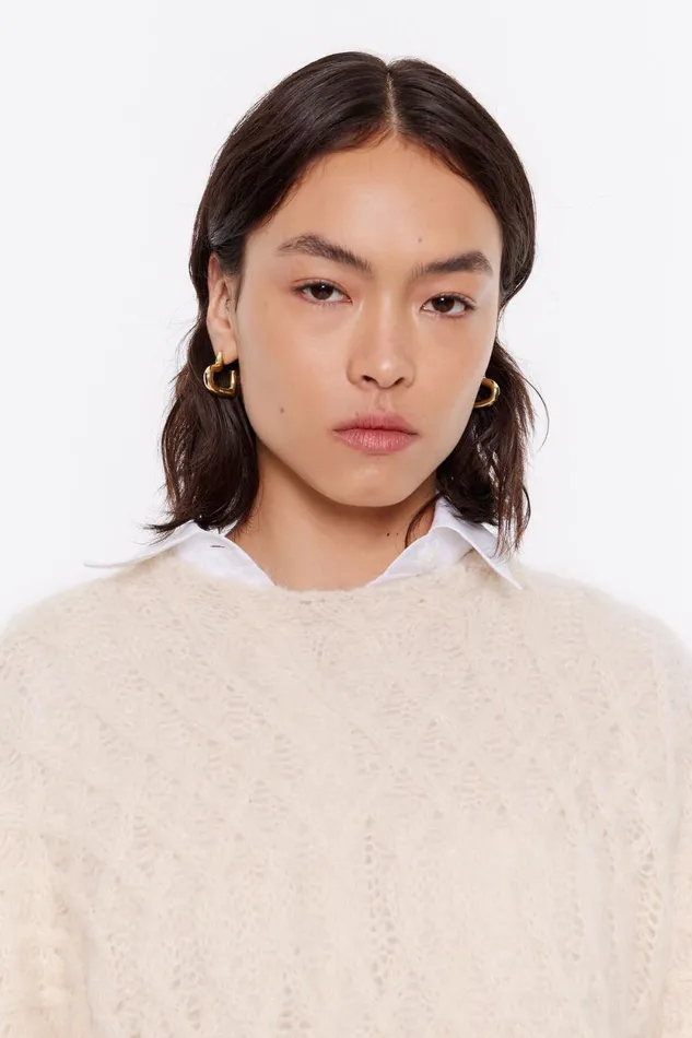 Gold Heart Earring Gold Women Bimba Y Lola Jewelry Gold Heart Earring Gold Women Bimba Y Lola Jewelry