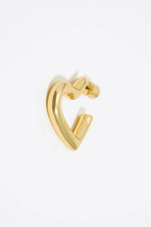 Gold Heart Earring Gold Women Bimba Y Lola Jewelry Gold Heart Earring Gold Women Bimba Y Lola Jewelry