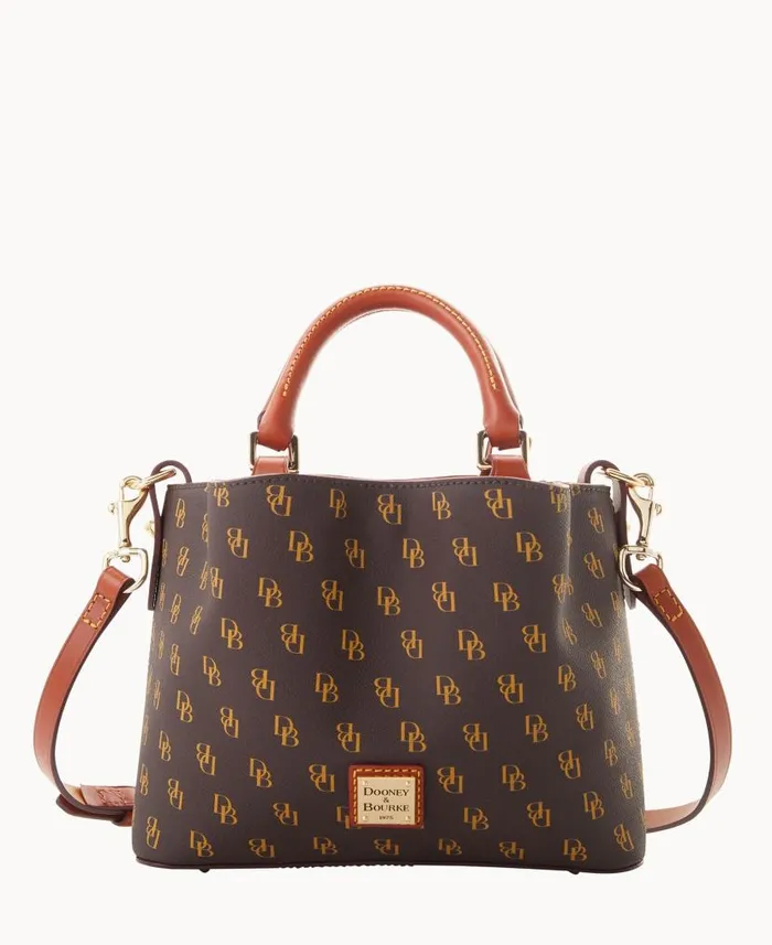 Gretta Mini Barlow Brown Tmoro Woman Dooney and Bourke Satchels