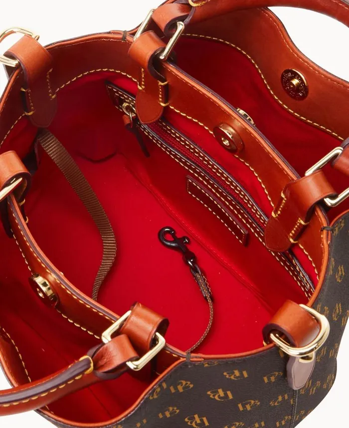 Gretta Mini Barlow Brown Tmoro Woman Dooney and Bourke Satchels Gretta Mini Barlow Brown Tmoro Woman Dooney and Bourke Satchels