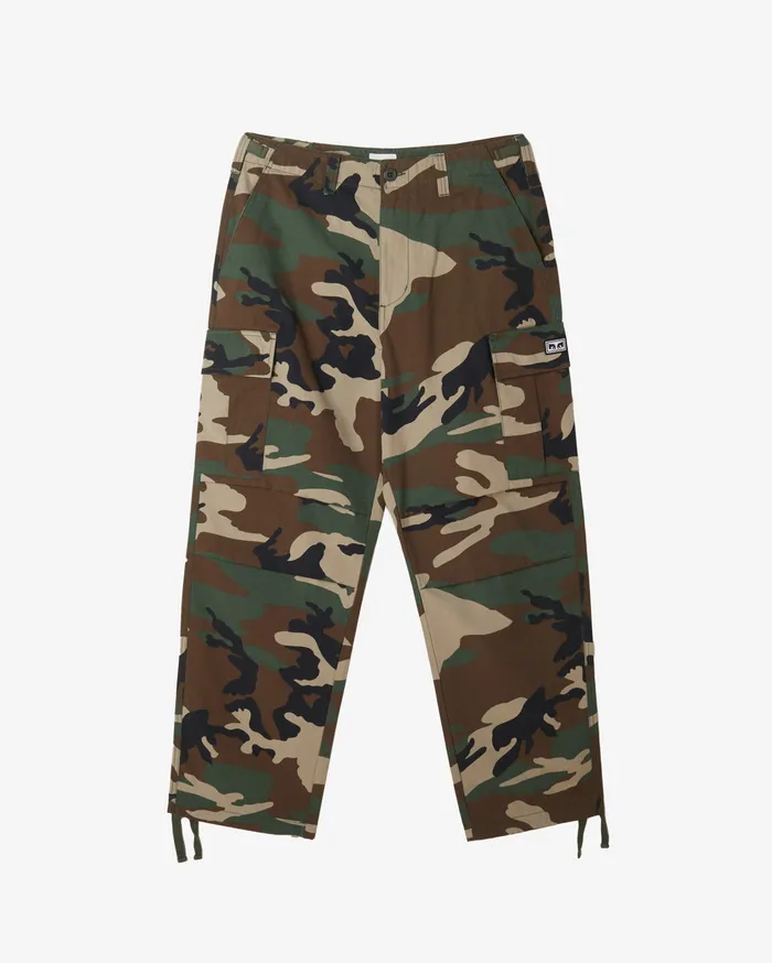 HARDWORK RIPSTOP CARGO PANT Field Camo Men BOTTOMS OBEY Clothing
