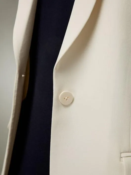 Heavy Silk Crepe Blazer 8211 Tailored Elegance For Office And Evening Women Lilysilk Essentials