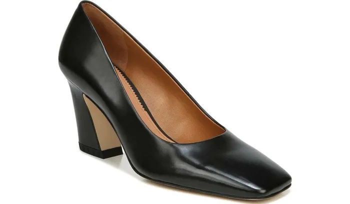 Heels Women Franco Sarto Sarto Graciana Pump Black Leather
