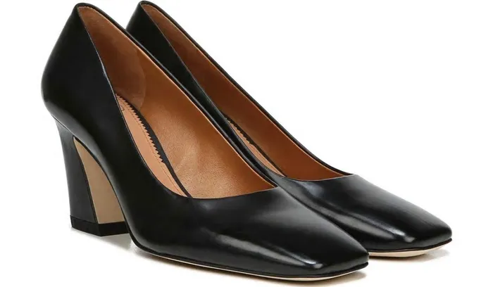 Heels Women Franco Sarto Sarto Graciana Pump Black Leather