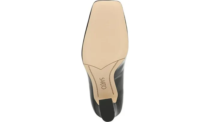 Heels Women Franco Sarto Sarto Graciana Pump Black Leather