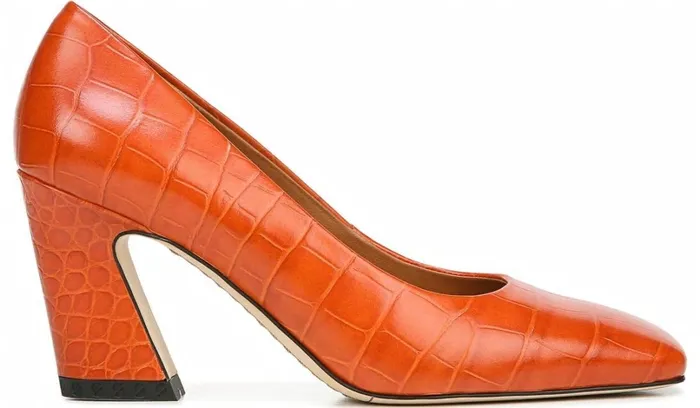 Heels Women Franco Sarto Sarto Graciana Pump Orange Leather