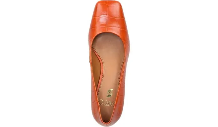 Heels Women Franco Sarto Sarto Graciana Pump Orange Leather