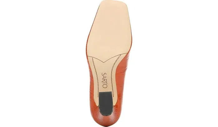 Heels Women Franco Sarto Sarto Graciana Pump Orange Leather