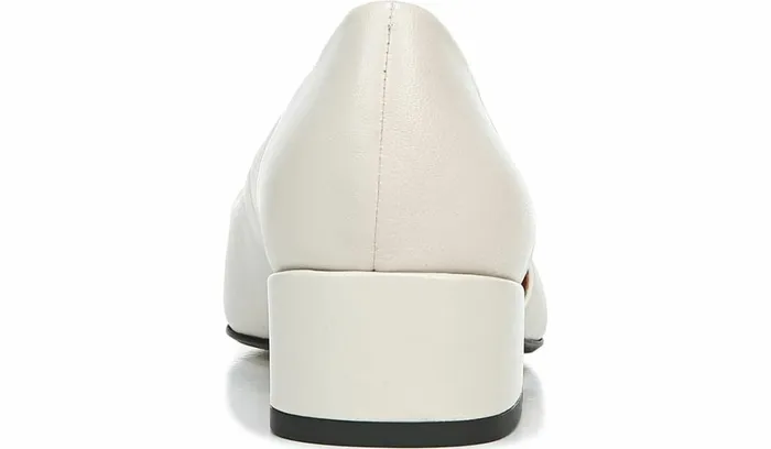 Heels Women Franco Sarto Sarto Monana Block Heel Pump Bone Leather