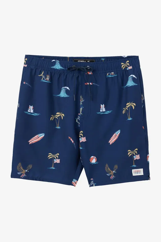 HERMOSA ELASTIC WAIST 17034 SWIM TRUNKS Navy Men O039NEILL Type